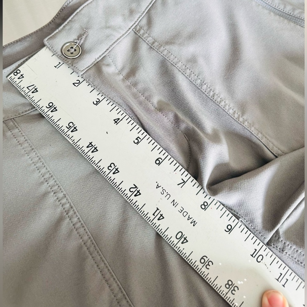 Columbia Omni Pants Outdoor Lightweight Cropped Performance Wear Gray SZ 14 - Picture 13 of 16